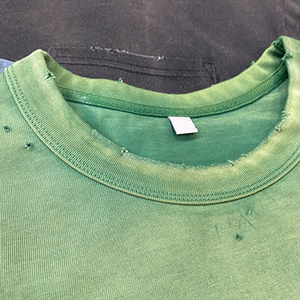 เสื้อยืดวินเทจผ้าคอตตอนสำหรับผู้ชายเสื้อล้างหินแบบไม่เป็นกรดเสื้อยืดโอเวอร์ไซส์ลายโลโก้ออกแบบได้ตามต้องการ - Product Image 5