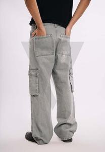 2025 nuevos pantalones vaqueros azul claro de alta calidad para hombre, pantalones casuales de negocios elásticos elegantes para comodidad y versatilidad, diseño de gran oferta - Product Image 5