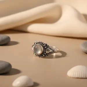 "Rose <b>Gold</b> Plated Trendy <b>Number</b> Statement Ring for Women-IGI Certified" - Product Image 1