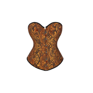 <b>Best</b> Unique Color Cotton Corset Top for Women Gothic Waist Cincher <b>Strapless</b> Neoprene Corset For Female Breathable Custom - Product Image 5