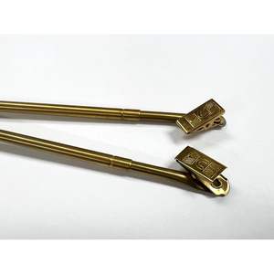 2 PCS Indoor Gold Flagpole Spreader 18 Inches Arm Length Fitting <b>Poles</b> 1 1/8\"-1 3/8\" Diameter - Product Image 3