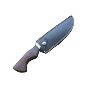 Juego de Cuatro Cuchillos de Cocina de Acero Inoxidable de Nuevo Diseño, Cuchillo de Chef Afilado de Alta Calidad con Mango de Madera de Roble Blanco Quemado - Product Image 3