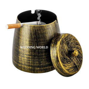 Cenicero de madera de lujo Forma cuadrada Hotel y Barware Cenicero de mesa Calidad Premium Nuevo Cenicero de madera - Product Image 4