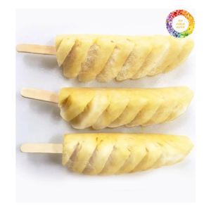 VIETNAM IQF CONGELÉ OR REINE VICTORIA TRANCHES D'ANANAS, MORCEAUX, ANNEAUX TIDBITS COUPE DE PIZZA, SUCRÉ REINE CONGELÉE, ANANAS MD2 - Product Image 1