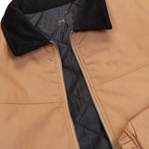 Veste de travail pour homme de qualité supérieure avec logo brodé sur le devant, style vintage, veste de travail personnalisable - Product Image 3