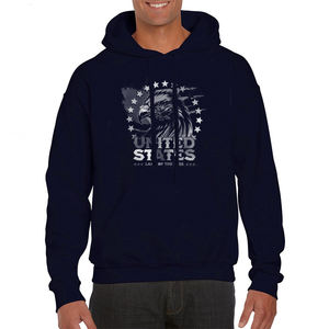 Sudaderas con capucha de gran tamaño para hombre, ropa de calle de invierno, sudaderas de algodón de peso pesado con bolsillo funcional, diseño de hombro caído - Product Image 3