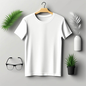 Camiseta cómoda de transpiración personalizada barata, camisetas de gran tamaño de 100% algodón, proveedores en Bangladesh - Product Image 3