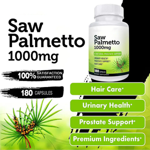 OEM Private Label Vegan Herbal <strong>Supplements</strong> Men Health Support <strong>Saw</strong> <strong>Palmetto</strong> Capsules - Product Image 5