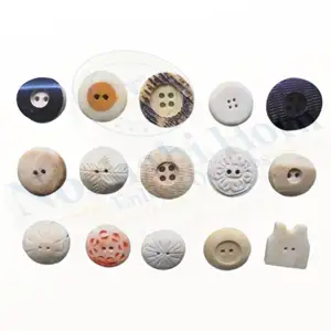 Wholesale High Quality Natural Buffalo Bone Button For Coat By Noshahi Bone Enlieven Overseas In India