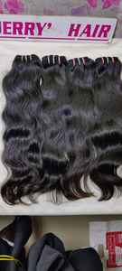 Extensions de cheveux indiens crus non transformés Cuticules alignées Paquets bruts vierges par des exportateurs indiens Style de vague profonde lâche - Product Image 4