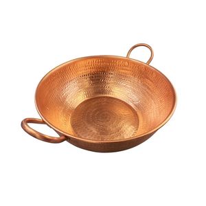 Acier métallique traditionnel de haute qualité Kadai Karahi résistant à la rouille élégant authentique choix du chef vaisselle professionnel - Product Image 4