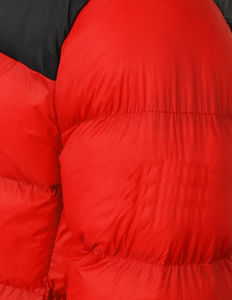 Chaqueta de Plumón con Capucha para Mujer, Fabricada en Pakistán, Cuello Alto, Transpirable, de Punto, Chaqueta de Invierno Acolchada, Talla Grande, Diseño Sólido, en Oferta - Product Image 3