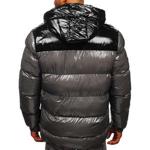 แจ็กเก็ตบับเบิลแฟชั่นน้ำหนักเบาขนเป็ดทางเลือกเสื้อโค้ทซิปอบอุ่นสำหรับสไตล์สตรีทแวร์ฤดูหนาว - Product Image 4