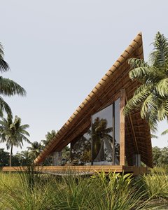 Diseño moderno de alta calidad 30sqm NB01 Bungalow industrial 40HC Invernadero prefabricado Edificios prefabricados modernos de Vietnam - Product Image 1