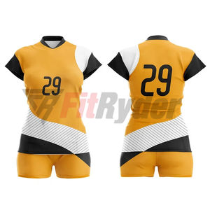 Gran oferta, uniforme de voleibol de secado rápido, uniforme de voleibol sublimado completo para hombres y mujeres, material de poliéster, venta al por mayor, personalizado - Product Image 4