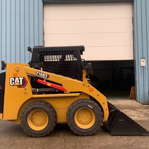 Utilisé pour Cat 216B 3 Skid Steer Loader 9 Tonnes Charge nominale Roue Crawler Mini Loader Huade Hydraulique Moteur Moteur Roulement Pompe Gearb - Product Image 1