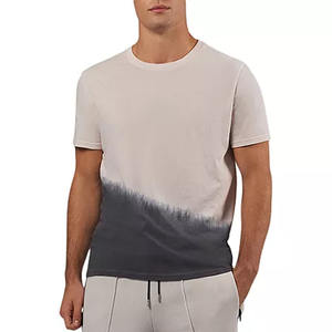 220Grams 100% cotton ringer Men's Oversize <b>Tshirt</b> Plain Blank with Silk Screen Printing Customizable Solid Ringer <b>Tshirts</b> - Product Image 3