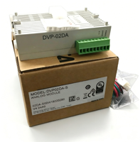 Delta DVP16SM11N Modul CPU PLC Otomasi Industri Komunikasi RS485 240V DC 8(4AI)/6(2AI) I/O PLC Baru yang Dapat Diprogram