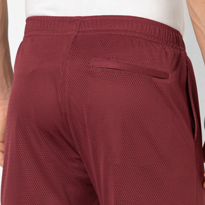 Pantalones Cortos de Malla 100% Poliéster Personalizados por el Fabricante, Transpirables, de Secado Rápido, con Orificios Bordados, Leggings Interiores Premium para Entrenamiento y Ejercicio - Product Image 4