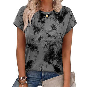 Material suave y acabado limpio para uso diario de moda Camiseta casual con diseño de color personalizado simple - Product Image 1