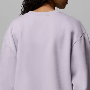 Sweat-shirt à col rond uni pour femmes avec manches longues, design de haute qualité pour les acheteurs en gros avec logo personnalisé, design 2026 - Product Image 5