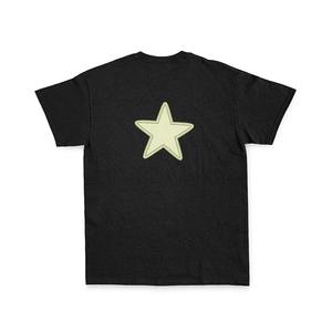 เสื้อยืดผู้ชายลายสตรีทแวร์เฮฟวี่เวทเสื้อยืดล้างลายโลโก้ออกแบบได้ตามต้องการ - Product Image 6