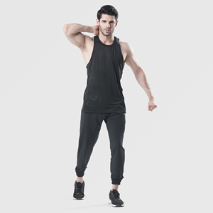 Vente en gros de débardeurs de gym décontractés pour hommes, vêtements de sport d'été de style gilet, vêtements légers, débardeurs à coupe emmanchure pour hommes - Product Image 4