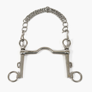 SS weymouth avec embout fin et port bas Horse Products 2025 weymouth bits - Product Image 2
