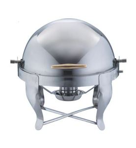 Le plus récent plat de service plaqué argent avec couvercle pour la maison Restaurants et ustensiles de cuisine plats de service décor plat de service couleur argent - Product Image 4