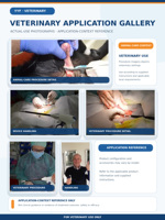 Cisaille à suture vétérinaire YYF SM2150 à mâchoires courbes, autoclavable et réutilisable, pour la stérilisation et la chirurgie ouverte canine