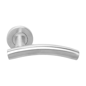 Hardware de alta calidad Manija de puerta de vidrio de empuje de acero inoxidable Manija tubular de ducha para Baño - Product Image 2