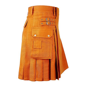Kilt traditionnel des Highlands pour hommes, taille ajustable et qualité supérieure, idéal pour les mariages, les événements formels et les tenues décontractées - Product Image 4