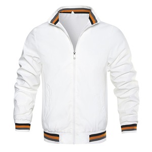 Manteau de sport long pour hommes européens et américains couleur unie grande taille veste d'extérieur slim Hoodies - Product Image 4