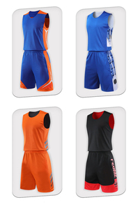 Ensembles de vêtements de sport de basket-ball à coupe automatisée Uniformes de basket-ball pour sports d'équipe - Product Image 6