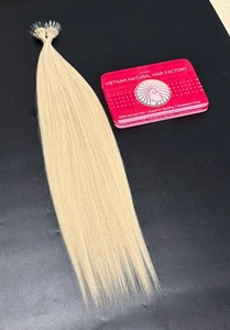 Extensiones de Cabello Humano Vietnamita de Primera Calidad, 100g, 60cm, Puntas Nano F, Cabello Virgen de un Solo Donante, Cutícula Alineada - Product Image 5