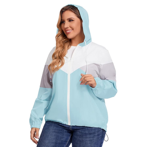 Rain Coat Reflective with Hooded <b>Denim</b> <b>Jacket</b> Womens Rain <b>Jackets</b> Waterproof Windbreaker <b>Jackets</b> Lightweight Portable - Product Image 4