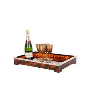 Plateau en corne de luxe pour un arrangement de dessert gracieux, parfait pour les célébrations de table élégantes, les anniversaires et les événements festifs - Product Image 3