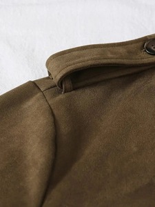 Chaqueta de cuero para mujer 2025 chaqueta básica abrigo mujer invierno motocicleta chaqueta PU cuero cremallera prendas de vestir exteriores - Product Image 5