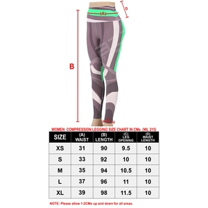 Leggings de yoga taille haute personnalisés OEM Collants en élasthanne élastiques respirants évacuant la transpiration Leggings de yoga taille élastique de grande taille - Product Image 6