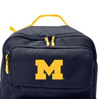 Sac à dos de personnalisation Wolverines de l'université du Michigan de meilleure qualité en gros Logo personnalisé