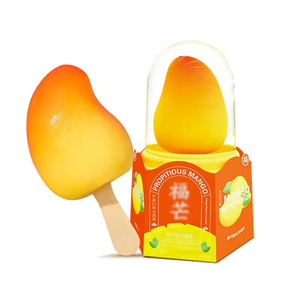 Glace aux fruits à la pêche et à la mangue 75g*12 boîtes Assortiment de marques célèbres Friandises glacées Emballage personnalisé avec logo Fournisseur en gros - Product Image 1