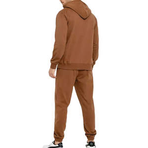 OEM Custom Professional Men'<b>s</b> Winter Sweat <b>Suit</b> 100% Cotton Casual Comfortable & Soft with Printed Kangaroo Pocket Eco-Friendly - Product Image 3