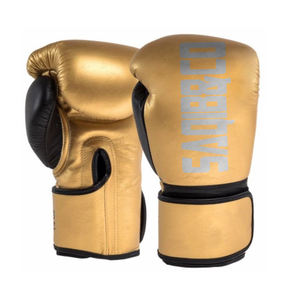 10 oz Fabricantes Custom Duty Leather Pu Guantes de boxeo Punzonado Guantes deportivos para entrenamiento Equipo DE BOXEO - Product Image 1