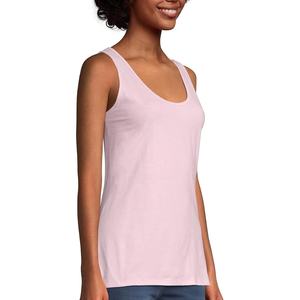 Offre Spéciale haute qualité Logo personnalisé été dames en vrac plaine répondre à toutes les conditions débardeurs séchage rapide Gym entraînement débardeurs - Product Image 4