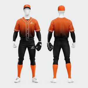 Uniforme de Béisbol Sublimado Personalizado 2026 para Jóvenes, Jersey de Béisbol OEM de Buena Calidad para Hombre - Product Image 5