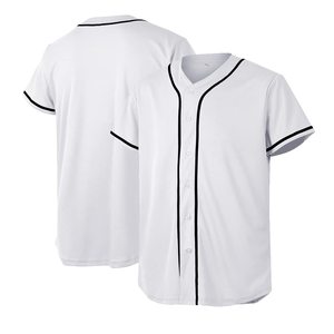 Custom Button up Baseball Jersey for <b>Men</b> and Women Hipster Hip Hop Sports Uniforms Softball Wear Baseball Jersey - Product Image 1