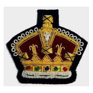 Écussons maçonniques brodés en relief faits à la main, OEM ODM, designer, Pakistan, vente en gros, badge brodé personnalisé - Product Image 6