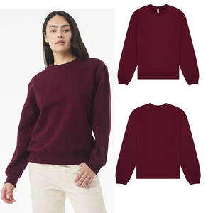 ELLA + CANVAS Unisexe 10 Oz. Sweat-shirt épais à col rond en molleton 100 % coton imprimé, coupe décontractée, personnalisable en gros - Product Image 4