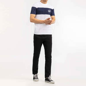 Las últimas camisetas para hombres con logotipo impreso personalizado Diseño de ropa de calle de moda con estilo en Pakistán - Product Image 6