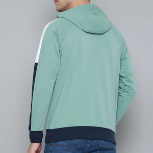 เสื้อมีฮู้ดแบบสวมหัวมีฮู้ดระบายอากาศได้ดีเสื้อผ้าผู้ชายแบบเรียบง่ายใส่สบาย - Product Image 3